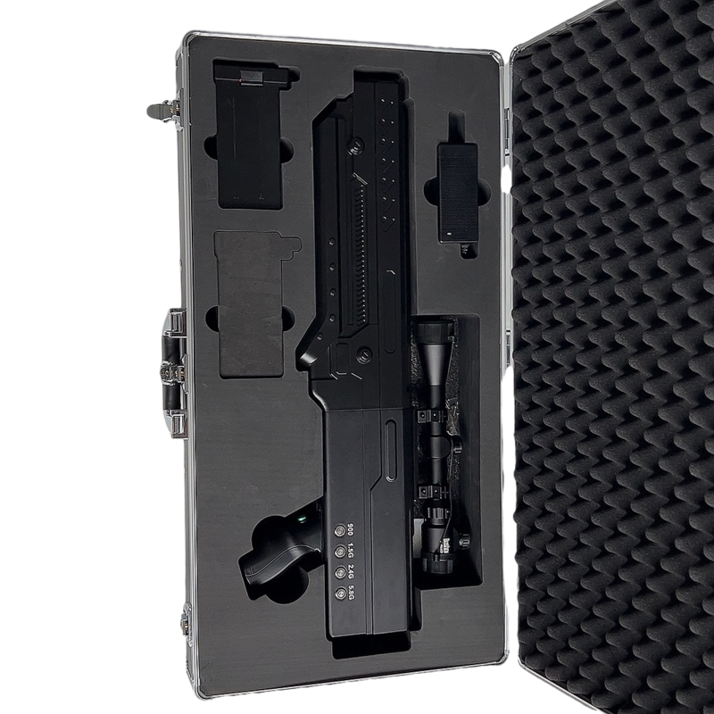  莱阳手持便携式枪型低空防御反制四通道B型